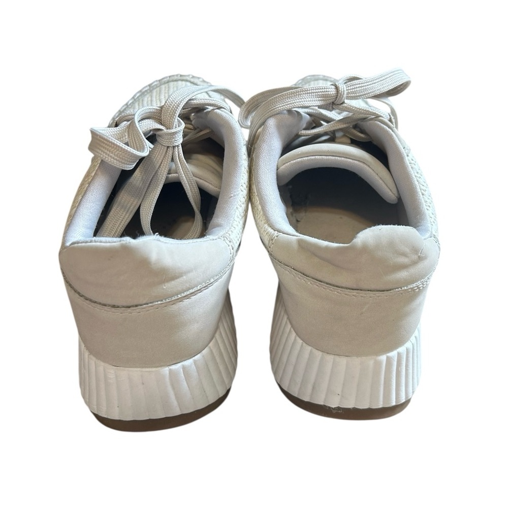 Sonoma Comfort Platform Sneakers White Ortholite Women 6.5 Casual - Picture 6 of 13